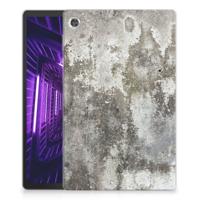 Lenovo Tab M10 Plus Tablet Back Cover Beton Print - thumbnail