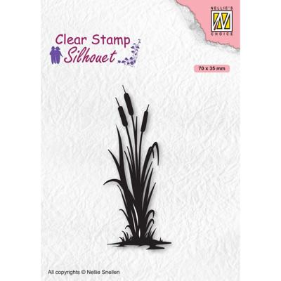 Nellie's Choice • silhouet clear stempels bulrushes-2