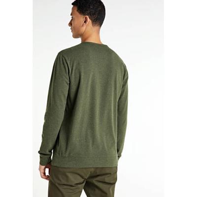 BOSS Casual gemêleerde sweater olijfgroen