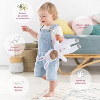 Corolle Sweet Heart babypop konijn - wit - thumbnail