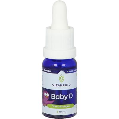 Vitakruid Vitamine D Baby druppels Vitakruid Vitamine D Baby druppels