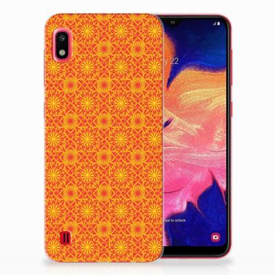 Samsung Galaxy A10 | TPU bumper | Batik Oranje Samsung Galaxy A10 | TPU bumper | Batik Oranje