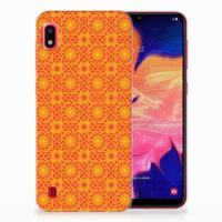 Samsung Galaxy A10 | TPU bumper | Batik Oranje - thumbnail