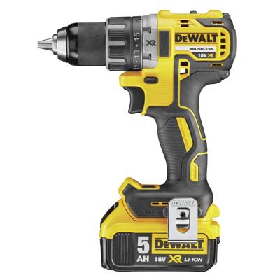 DEWALT DCD791P2-QW Boor-/Schroefmachine 18V XR - Inclusief 2x 5.0Ah Accu, Lader en Koffer