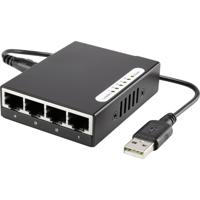 Renkforce RF-4451433 Netwerk switch 5 poorten 100 MBit/s USB-stroomverzorging - thumbnail