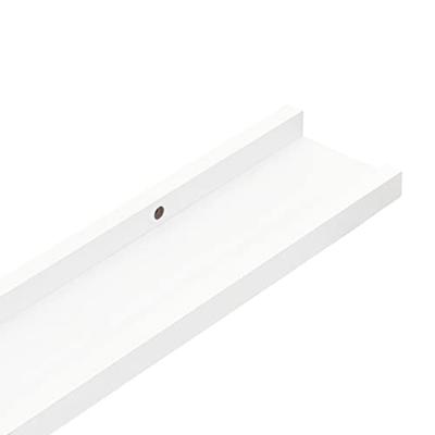 VidaXL Fotoplanken 2 st 60x9x3 cm mdf wit