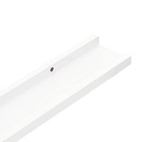 VidaXL Fotoplanken 2 st 60x9x3 cm mdf wit - thumbnail