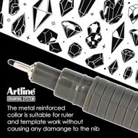 Fineliner Drawing System etui van 4 stuks: 0,2 - 0,4 - 0,6 en 0,8 mm - thumbnail