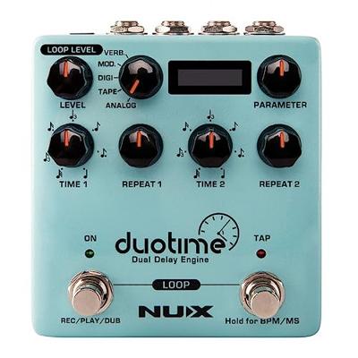 NUX NDD-6 Duotime dual delay gitaar effectpedaal
