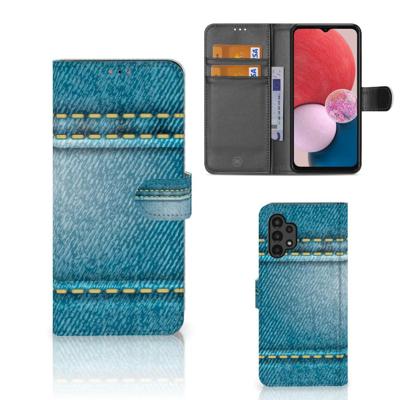 Samsung Galaxy A13 (4G) | Wallet Case | met Pasjes | Jeans Samsung Galaxy A13 (4G) | Wallet Case | met Pasjes | Jeans