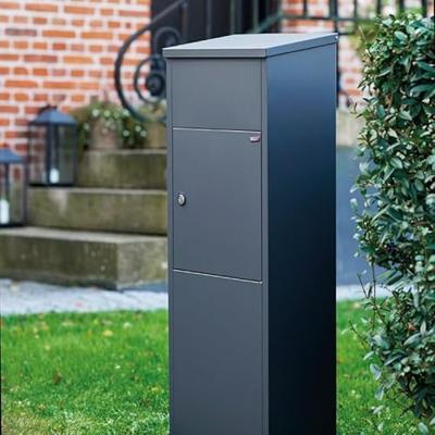 Pakketbrievenbus Allux 600 zwart