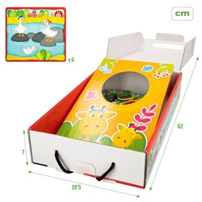 Educatief Spel Lisciani Giochi Play Family Multicolour (18 Onderdelen)