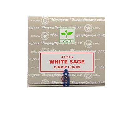 Satya Wierook Kegel White Sage (12 pakjes)