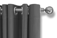 Lifa Living Verduisterend Gordijn - Zilver Grijs - Geluidswerend - Ophangringen - 300 x 250 cm - thumbnail