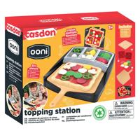 Casdon ooni speelgoed pizza beleg station speelset - thumbnail