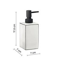Zeepdispenser Sapho Lucrezia Vrijstaand 400 ML Keramiek Wit - thumbnail