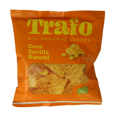 Trafo Tortilla chips naturel bio 75 Gram