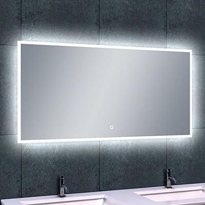Wiesbaden Quatro LED Badkamerspiegel - Dimbaar & Spiegelverwarming - 120x60 cm
