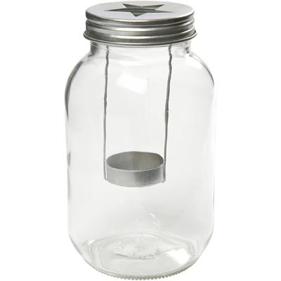 Creativ Company Lantaarn, h: 18 cm, d 10 cm, 1 stuk