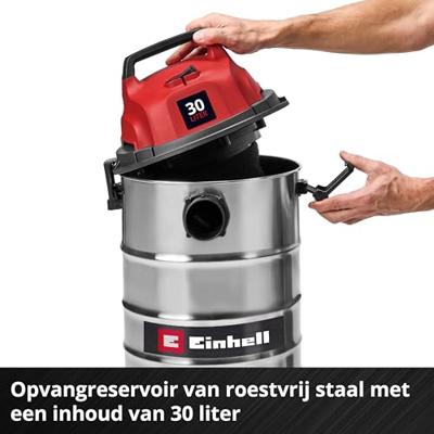 Einhell TC-VC 3055 S 2342235 Nat- en droogzuiger 30 l
