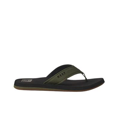 REEF The Layback Slipper Heren Black/Olive 9