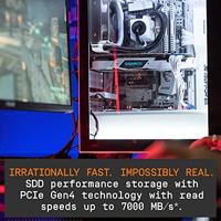 WD Black™ SN850 Heatsink 500 GB NVMe/PCIe M.2 SSD 2280 harde schijf M.2 NVMe PCIe 4.0 x4 Retail WDS500G1XHE - thumbnail