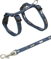 TRIXIE KITTENTUIG JUNIOR MET RIEM KATTENMOTIEF ASSORTI 21-33X0,8 CM 120 CM 4 ST - thumbnail