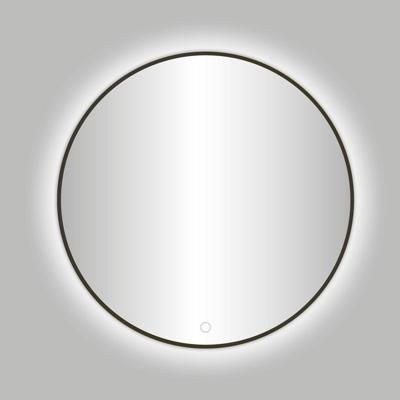 Best Design Badkamerspiegel Venetie Rond 100 cm Incl. Led Gunmetal