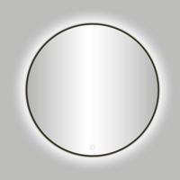 Best Design Badkamerspiegel Venetie Rond 100 cm Incl. Led Gunmetal - thumbnail