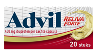 Advil Reliva Forte Liquid Capsules 400 mg - voor pijn en koorts - thumbnail