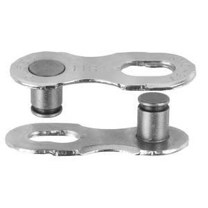 M-Wave kettingschakel Fusion 1/2 x 11/128 staal 11S zilver