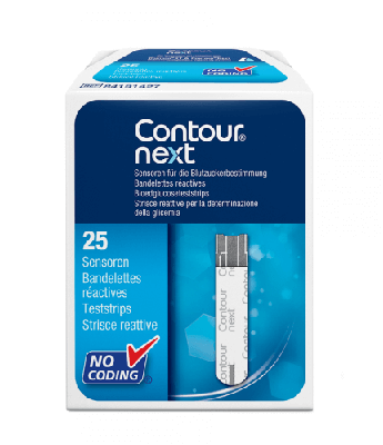 Bayer Contour Next Gluco Test Strips 25st