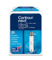 Bayer Contour Next Gluco Test Strips 25st - thumbnail