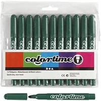 Creativ Company Groene jumbo stiften, 12st. - thumbnail