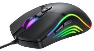 Denver Optische gaming muis bedraad USB RGB licht zwart - 9510055 Denver Optische gaming muis bedraad USB RGB licht zwart - 9510055