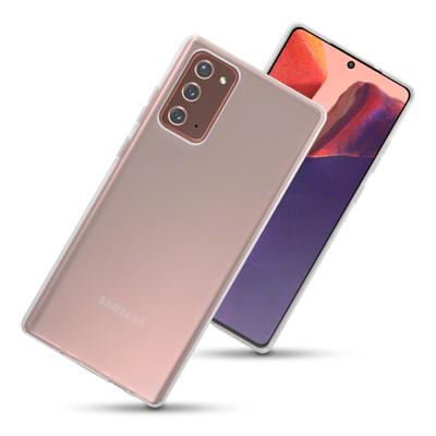 Qubits - Softcase hoes - Samsung Galaxy Note 20 - Transparant Qubits - Softcase hoes - Samsung Galaxy Note 20 - Transparant