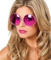 Bril grote ronde glazen - thumbnail