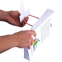 Bankers Box archiefbinder D-clip, doos van 100 stuks, rood - thumbnail