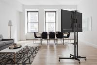 Equip 650603 70 Portable flat panel floor stand Zwart flat panel vloer standaard - thumbnail