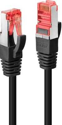 Stevige UTP-netwerkkabel Cat6 LINDY 47780 3 m Zwart 1 Stuks