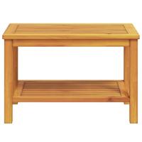 Salontafel Bruin 90 x 50 x 45 cm Massief acaciahout - thumbnail