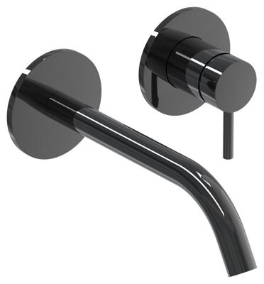 Inbouw Wastafelmengkraan IVY Bond 2-gats Coldstart Zwart Chroom PVD IVY