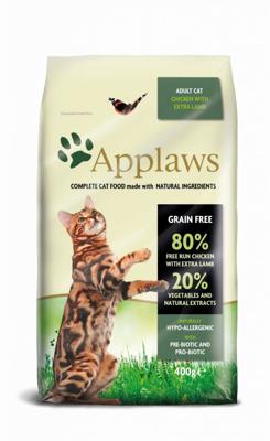 APPLAWS Chicken with lamb - droog kattenvoer - 2kg