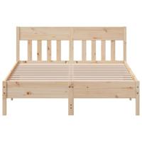 Bedframe zonder matras massief grenenhout 120x200 cm - thumbnail