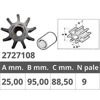 CEF500115T - Impeller JAB.6760-17936 Yanmar - thumbnail