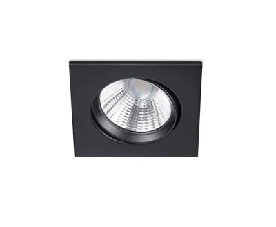 Trio Led inbouwspotPamir Square 5,5w - 3000K - 8,5cm zwart - 650410132