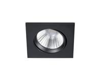 Trio Led inbouwspotPamir Square 5,5w - 3000K - 8,5cm zwart - 650410132 - thumbnail