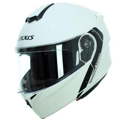 Axxis Helm storm solid glans wit s
