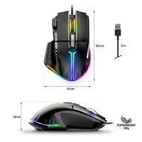 Muis Spirit of Gamer Souris Pro M5 Zwart - thumbnail