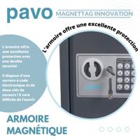 Sleutelkast pavo high security magnetisch 50 haken - thumbnail